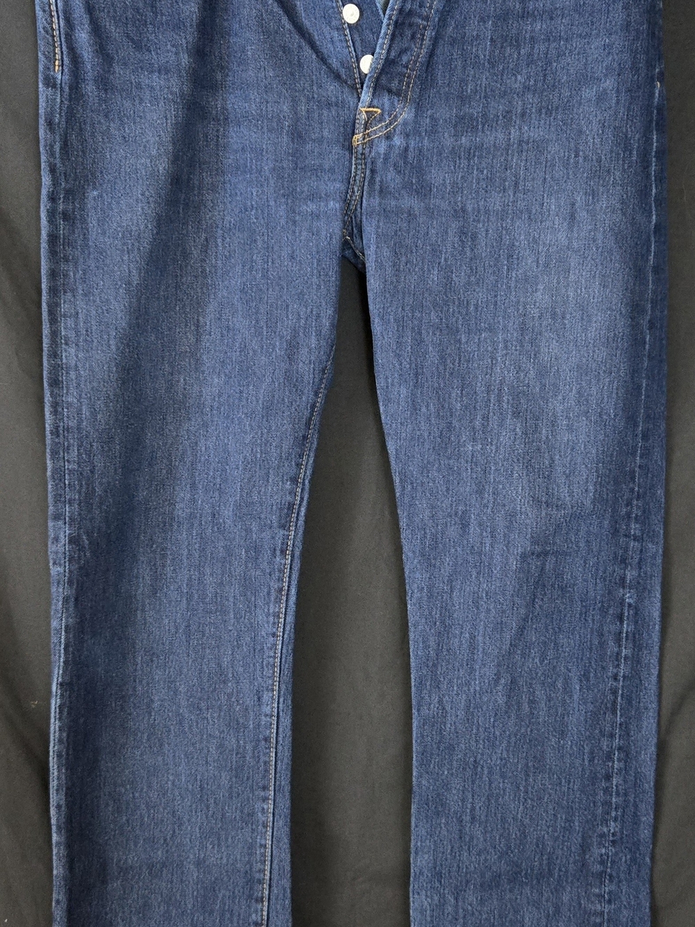 Levi's Button Up Fly Men's Dark Blue Denim Jeans 36x36 #314